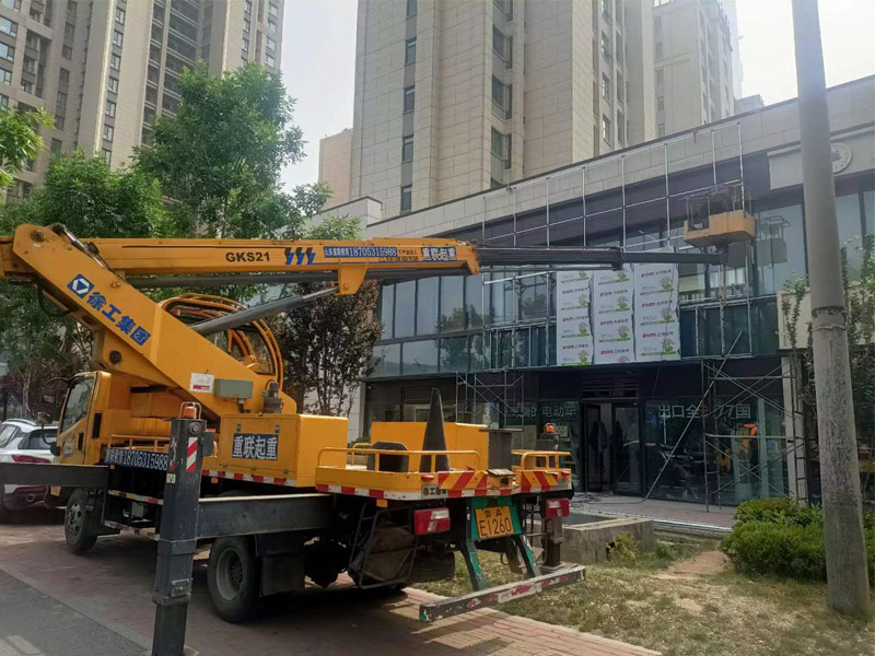 济南路灯维修车出租适用项目